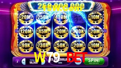 Biblioteca de slots populares na W79 Bet
